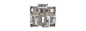a1 floor plan 1 bedroom 1190 square feet the