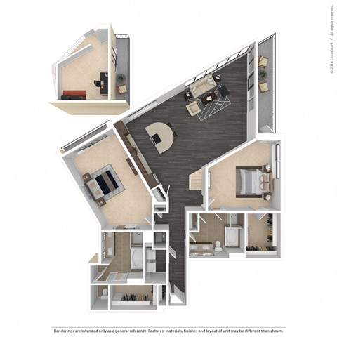 300 E Riverside Dr Studio-3 Beds Apartment for Rent - Photo Gallery 91