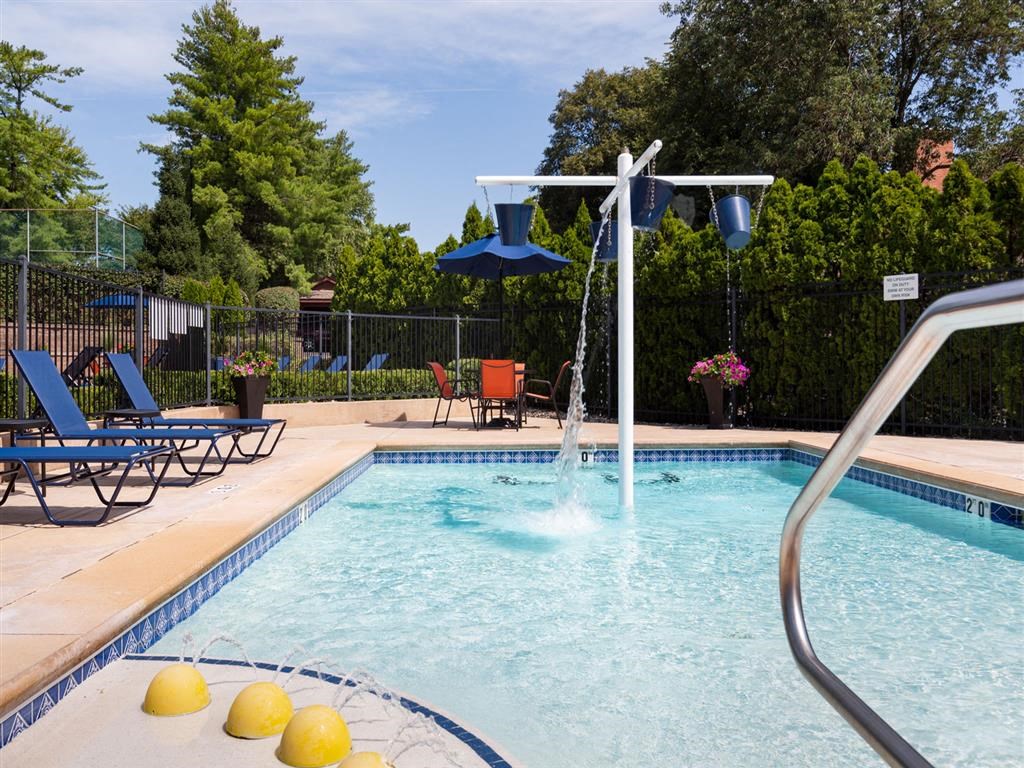 Child or Toddler friendly area as part of our resort style swimming pool