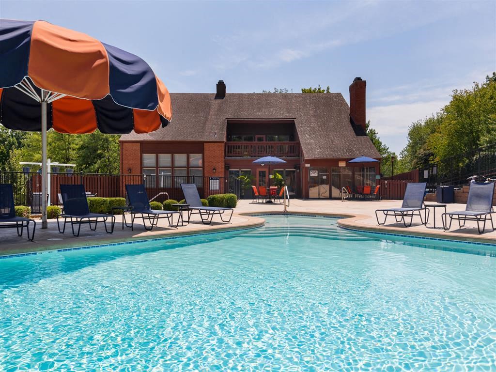 Resort style pool and sundeck