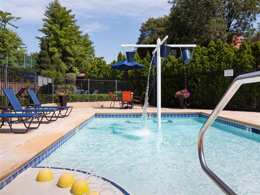 Child or Toddler friendly area as part of our resort style swimming pool