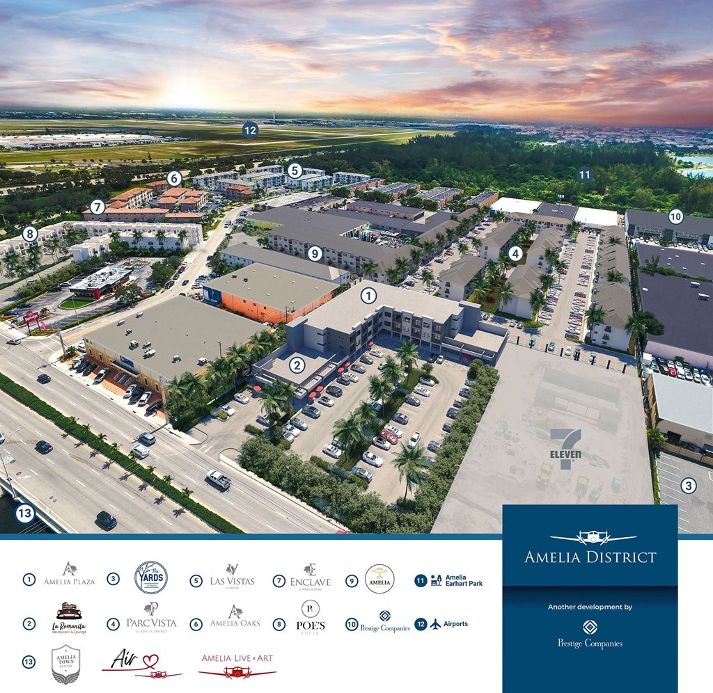 a screenshot of the amelia district website