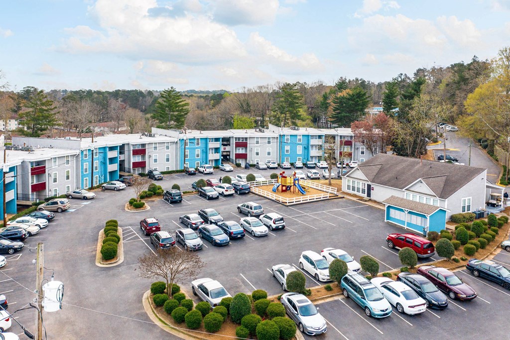 Aerial View Of Property Exterior at Elite At Lakeview, College Park, 30337