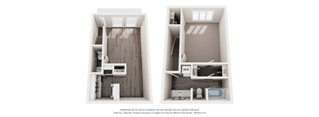 1 Bed 1.5 Bath Regency