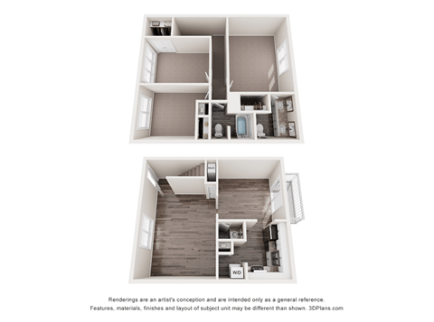 a floor plan of a 2100 sq ft apartment