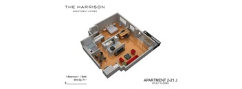 1 Bedroom Large Upgraded