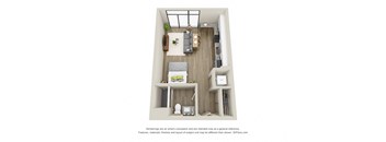 Whitmore II - Studio, 1 Bath - Downtown Kalamazoo, MI Apartments - 400 Rose