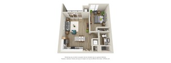 Bancroft - 1 Bed, 1 Bath with Balcony - Downtown Kalamazoo, MI Apartments - 400 Rose