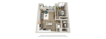 Barlow - 1 Bed, 1 Bath with Walkout - Downtown Kalamazoo, MI Apartments - 400 Rose