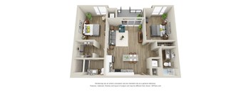 Bella Vista - 2 Bed, 2 Bath with Walkout - Downtown Kalamazoo, MI Apartments - 400 Rose