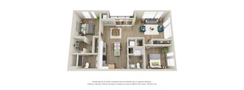 Michigan - 2 Bed, 2 Bath with Balcony - Downtown Kalamazoo, MI Apartments - 400 Rose