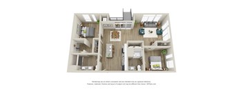 Ontario - 2 Bed, 2 Bath Barrier Free with Walkout - Downtown Kalamazoo, MI Apartments - 400 Rose