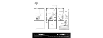 a collection of floor plans for different types of apartments