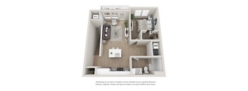 1 Bedroom, 1 Bathroom with Garage