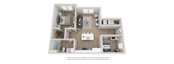 1 Bedroom, 1 Bathroom with Den