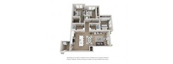 3 Bedroom, 2 Bathroom with Garage at The Locklyn Apartments