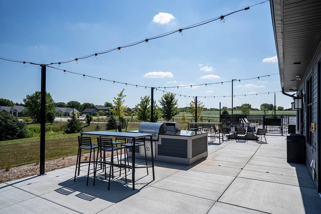 Grill Stations at Tivoli Green Apartments & Townhomes, Mount Pleasant, Wisconsin