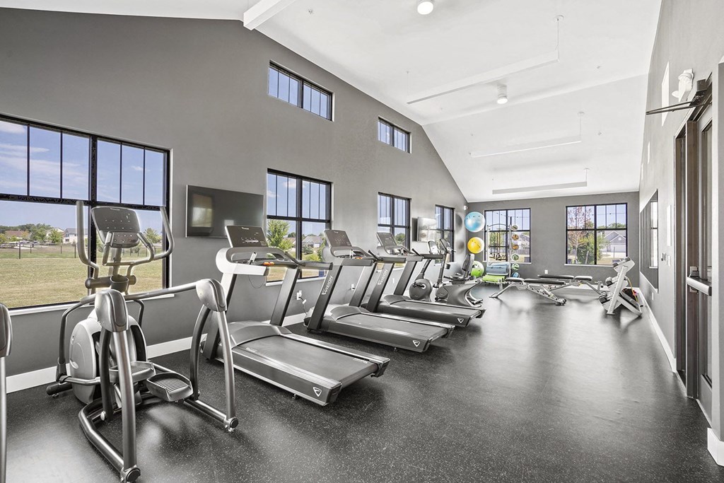 Gym at Tivoli Green Apartments & Townhomes, Mount Pleasant, 53406