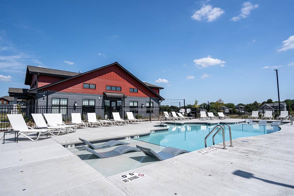 Pool With Sundecks at Tivoli Green Apartments & Townhomes, Mount Pleasant
