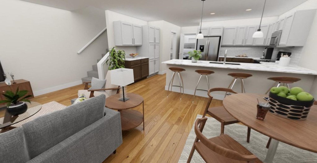 Dining And Kitchen at Tivoli Green Apartments & Townhomes, Mount Pleasant