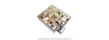 1 Bedroom, 1 Bathroom