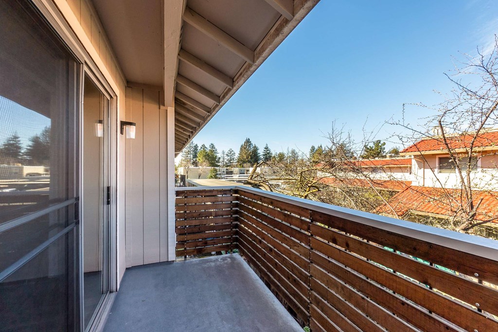balcony and view