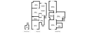 3 Bed 2 Bath Floor Plan at Bella Creek, ROHNERT PARK California