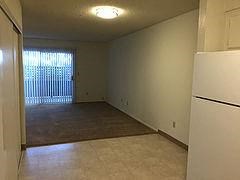 view into living room from kitchen