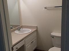 bathroom with sink and toilet