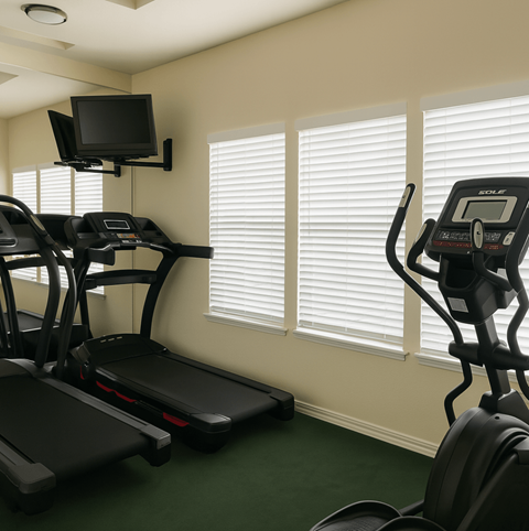 Gym at Emerald Pointe, California
