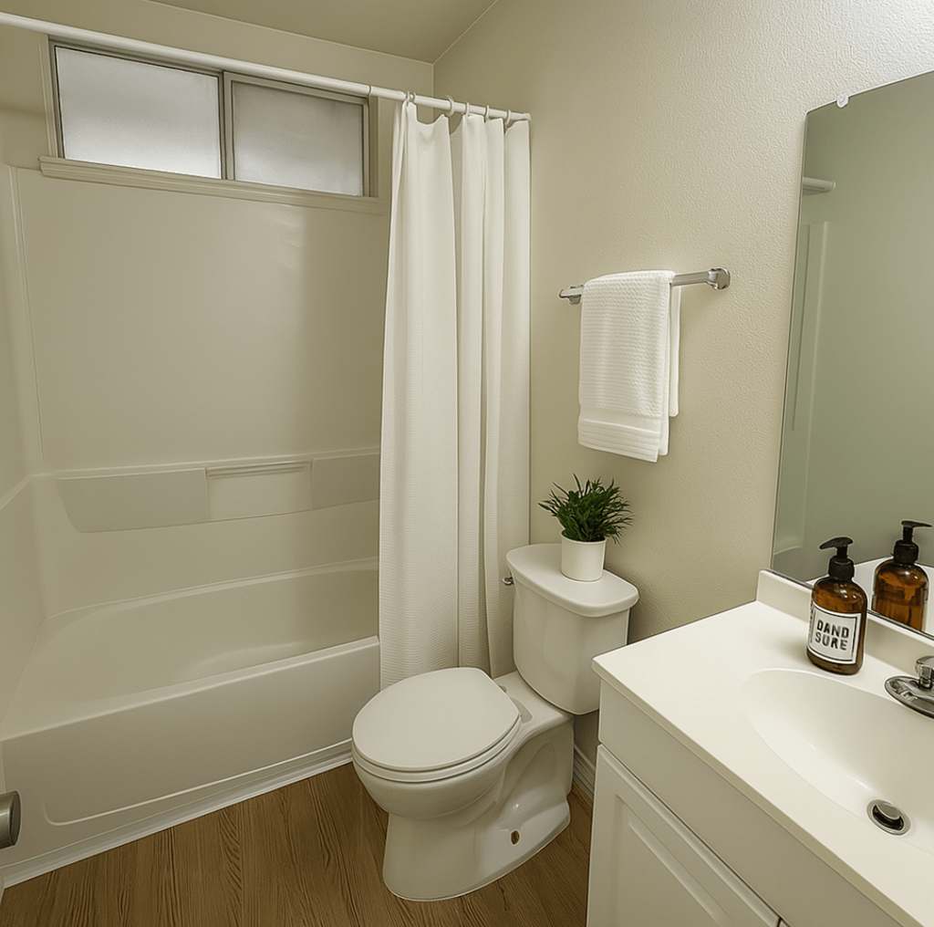 Bathroom With Bathtub at Glenn Manor, Rohnert Park, 94928