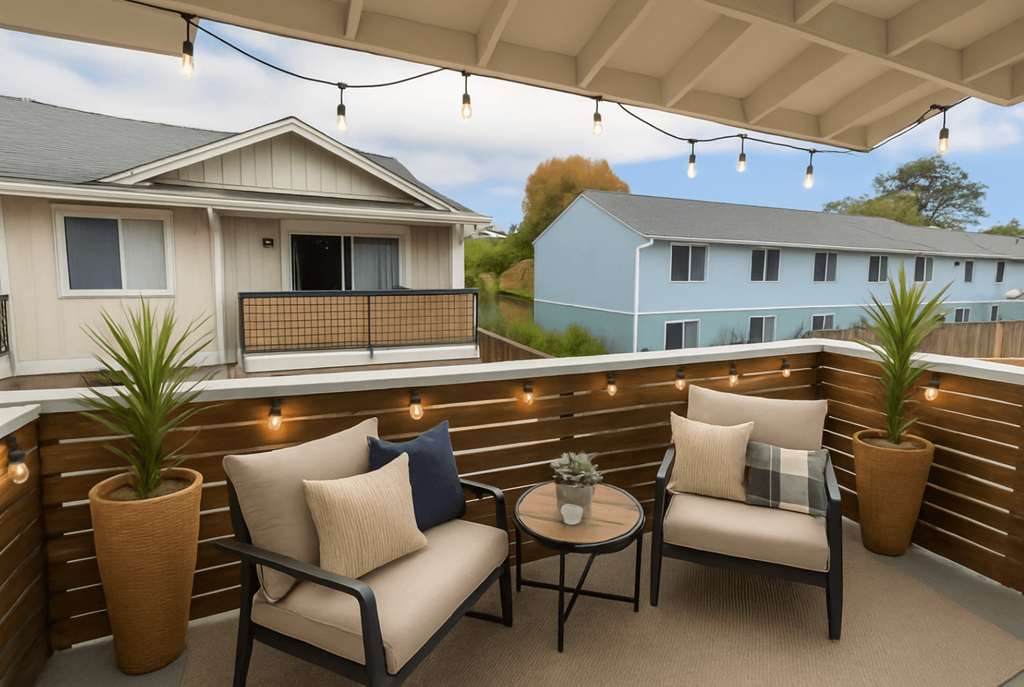 Balcony Deck at Glenn Manor, California, 94928