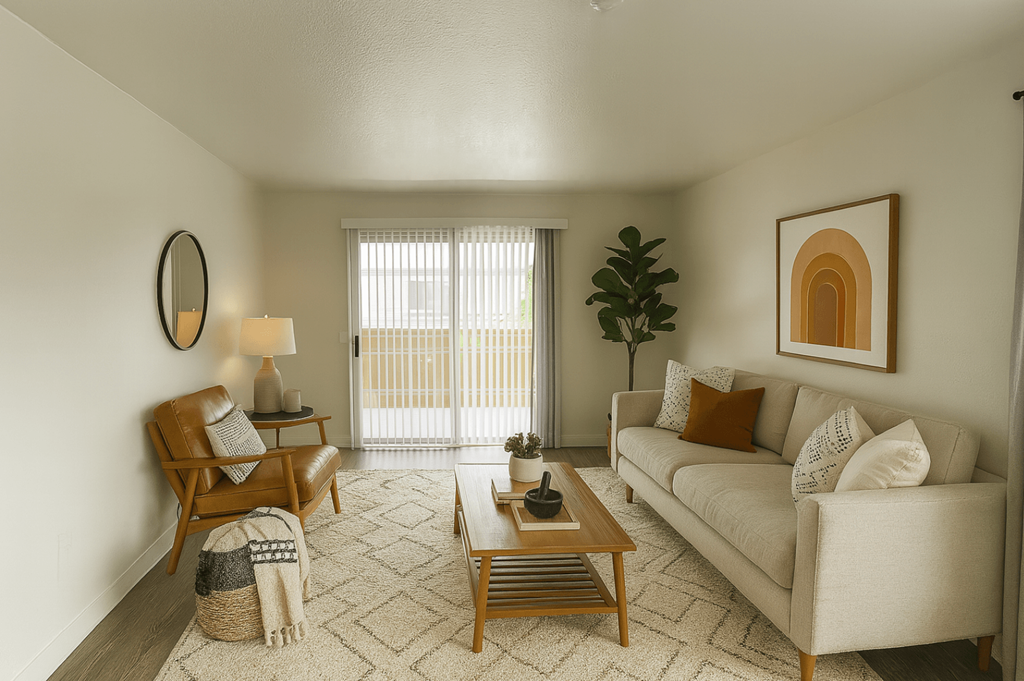 Large Living Room at Glenn Manor, California