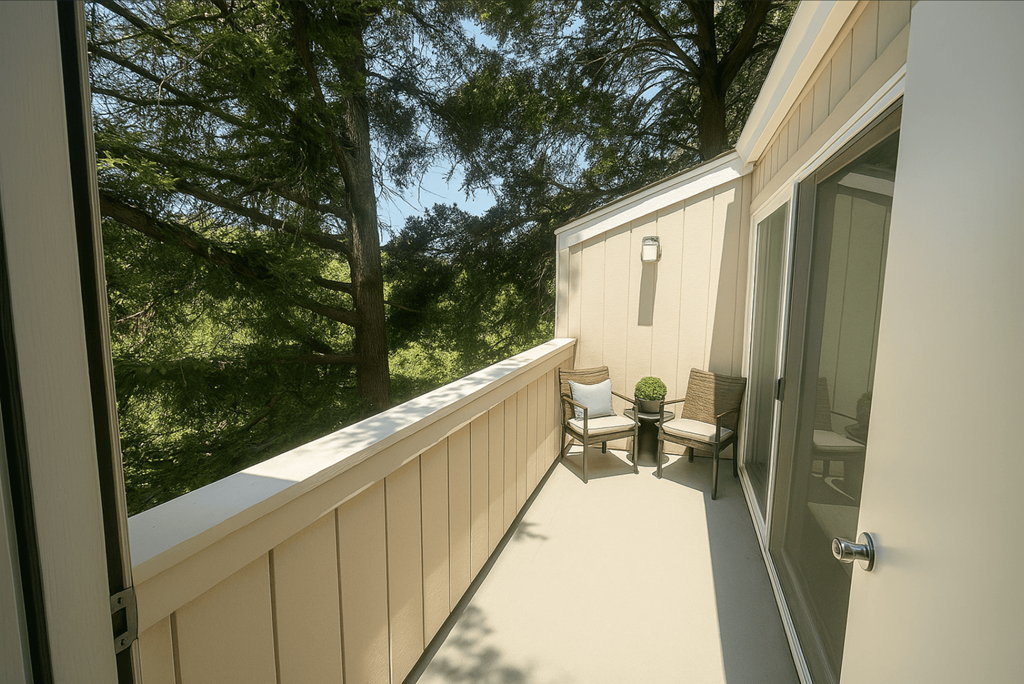 Large Balcony And Patio at Hamilton Woods, Novato California