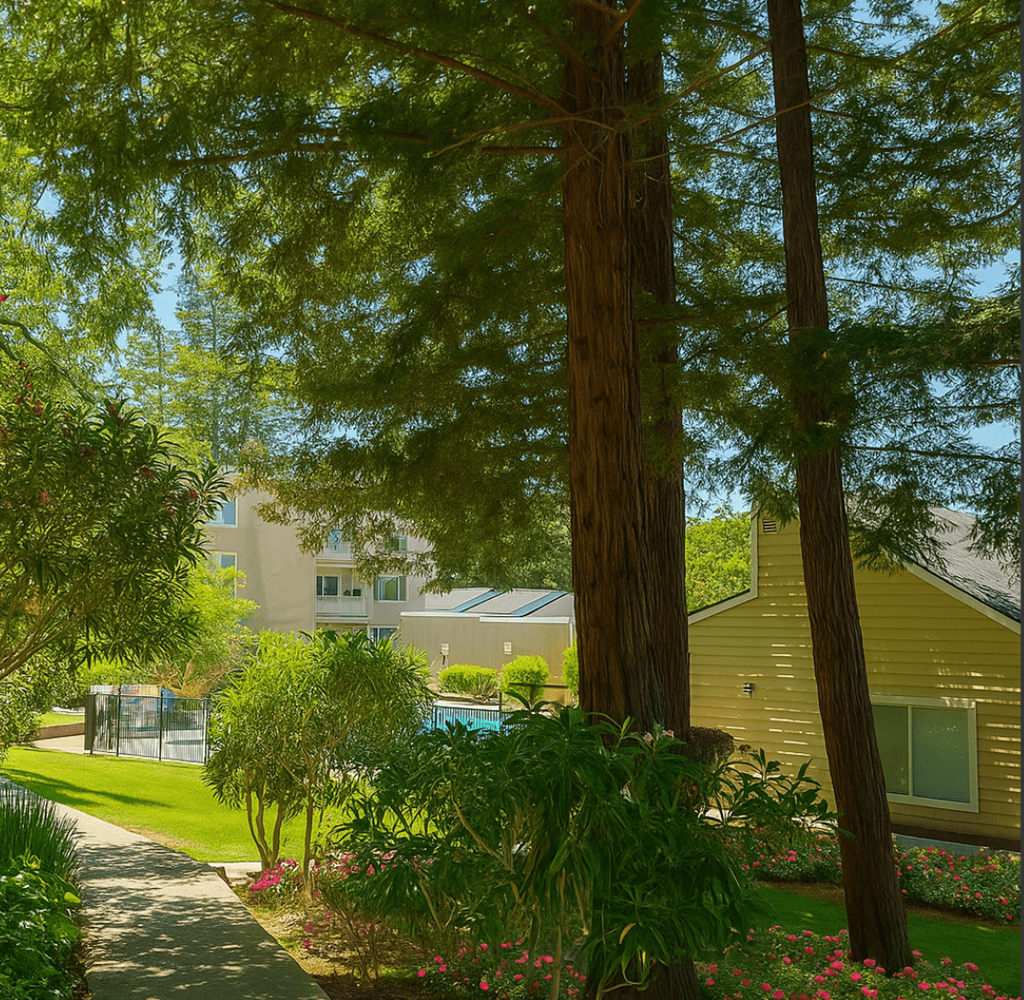 Outdoor Green Space at Hamilton Woods, Novato, CA 94949