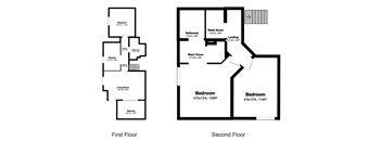 3 Bed 2 Bath Floor Plan at Redwood Landing, Novato, CA 94947