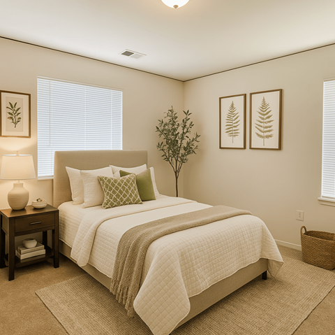 Large Bedroom at Redwood Landing, California, 94947