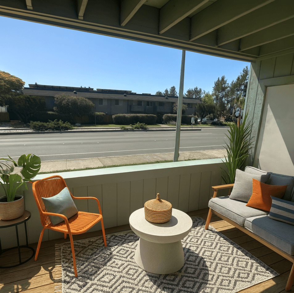 Porch With Patio at Vintage Pointe, Rohnert Park, CA 94928