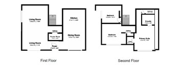 3 Bed 2 Bath Floor Plan at Walnut Grove, Novato, 94947