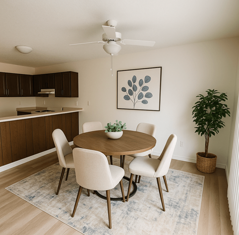 Elegant Dining Space at Walnut Grove, Novato California