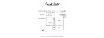 2 bedroom 2 bath floorplan