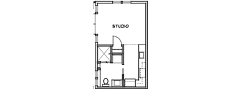 studio floorplan