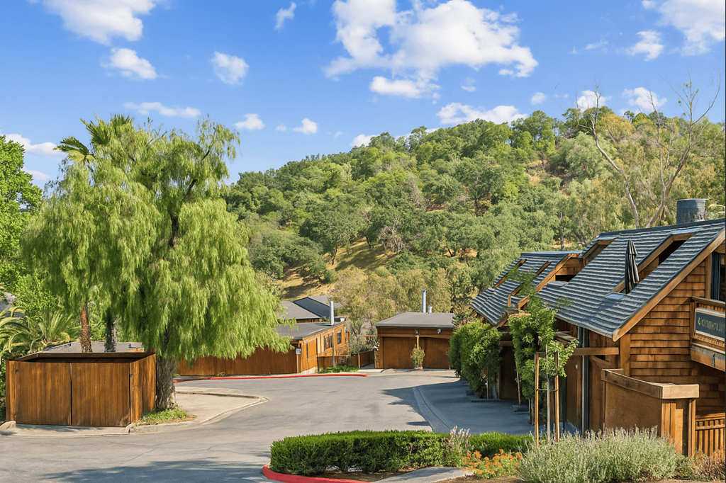 Exterior Landscape at Posada West, California