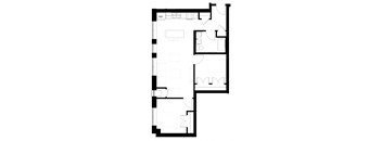 floor plan of the first floor of the house