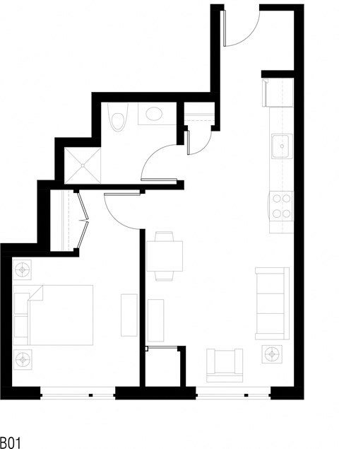 3301 Nicollet Avenue Studio-1 Bed Apartment, Affordable for Rent - Photo Gallery 15