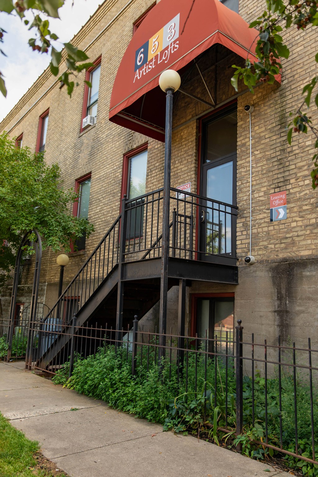 North Building Entrance