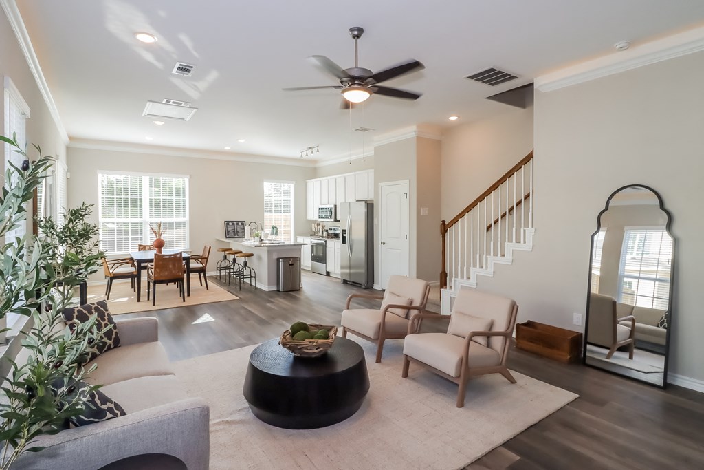Living Room Interior at Georgetown Heights Residents, Georgetown