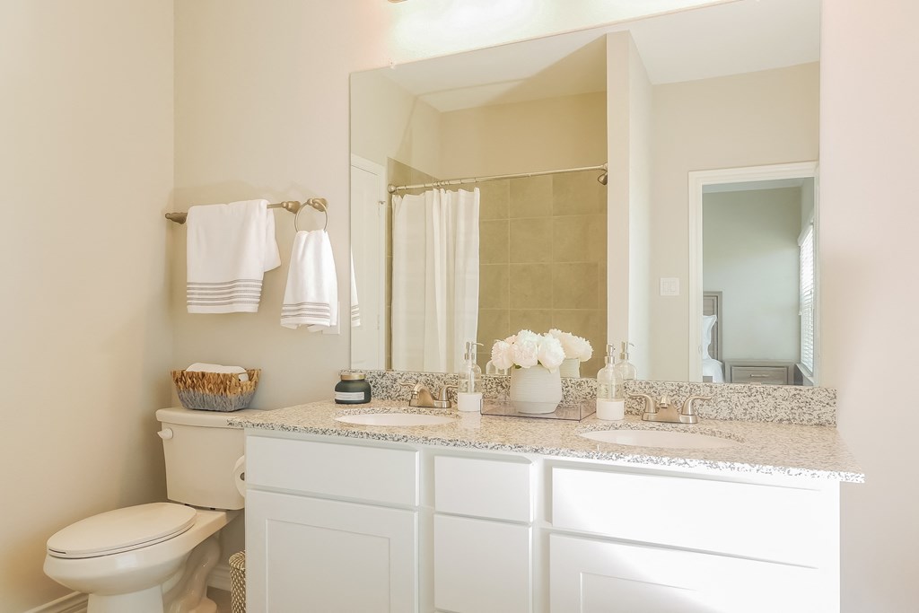 Luxurious Bathroom at The Residences at Rayzor Ranch, Denton, Texas