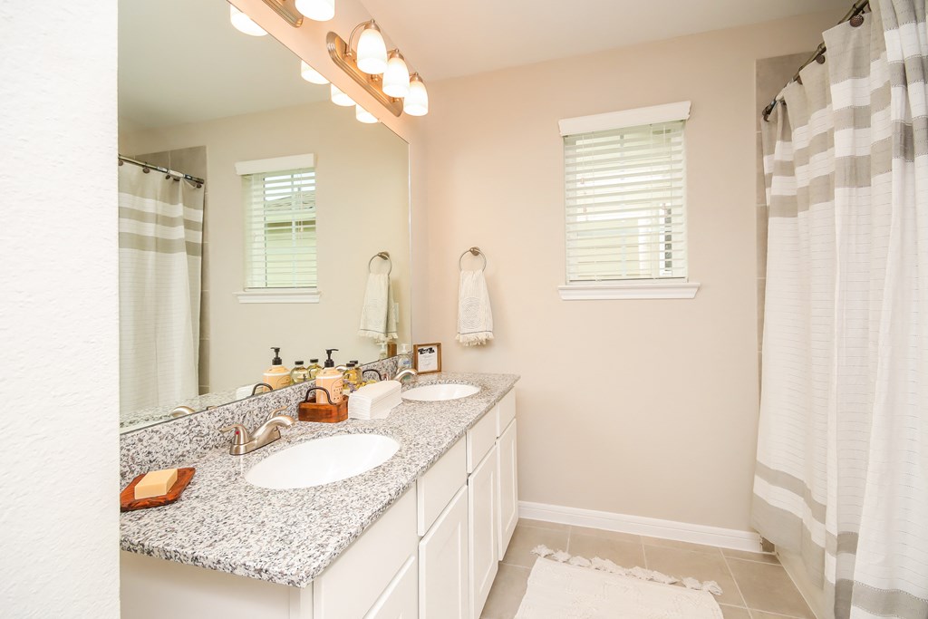 Modern Bathroom Fittings at Pradera Oaks, Bonney, Texas