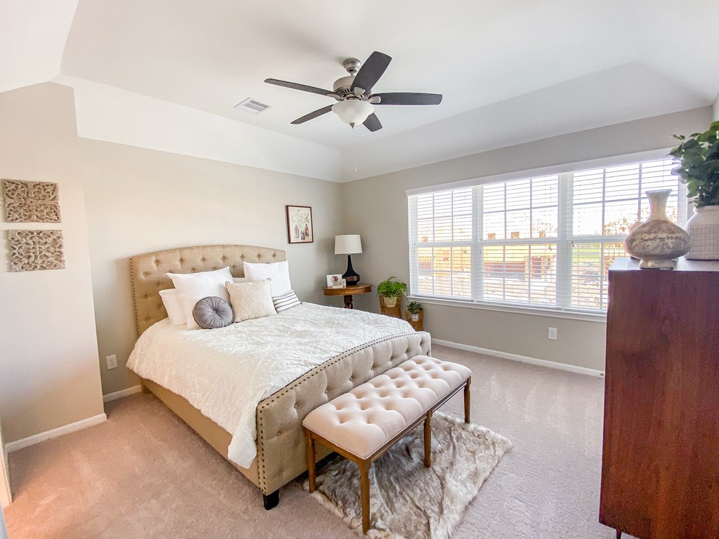 Primary Bedroom at Pradera Oaks, Bonney, Texas